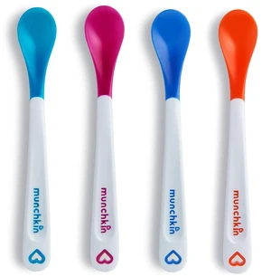 Munchkin Temperature-Sensing Safety Spoons, 4-Pack Munchkin Temperature-Sensing Safety Spoons, 4-Pack