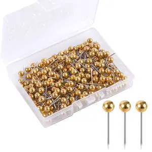 200pcs Round Head Map Push Pins for Travel 200pcs Round Head Map Push Pins for Travel