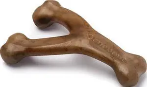 Benebone Wishbone Dog Chew Toy for Aggressive Chewers, Real Bacon, Medium Benebone Wishbone Dog Chew Toy for Aggressive Chewers, Real Bacon, Medium