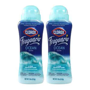 Clorox Fraganzia In-Wash Scent Booster Crystals, Ocean, 2x18 Oz Clorox Fraganzia In-Wash Scent Booster Crystals, Ocean, 2x18 Oz