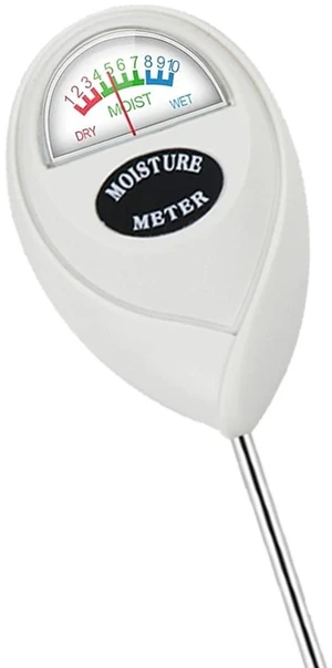Soil Moisture Meter, Hygrometer for Indoor Outdoor Plants, No Battery Needed, White Soil Moisture Meter, Hygrometer for Indoor Outdoor Plants, No Battery Needed, White