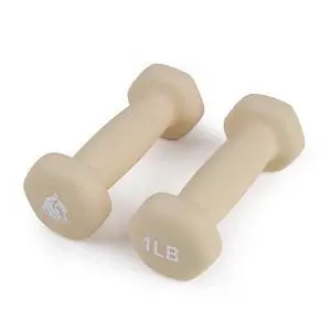 LIONSCOOL Set of 2 Neoprene Coated Hex Dumbbells, Anti-Slip and Anti-Roll, for Strength and Resistance Training LIONSCOOL Set of 2 Neoprene Coated Hex Dumbbells, Anti-Slip and Anti-Roll, for Strength and Resistance Training
