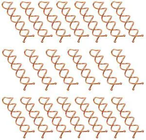 20pcs Spiral Hair Pins 2 Inch Rose Gold Bun Twister Spin Clip Non Scratched Round Clip Bun Maker for Thick Hair Women 20pcs Spiral Hair Pins 2 Inch Rose Gold Bun Twister Spin Clip Non Scratched Round Clip Bun Maker for Thick Hair Women