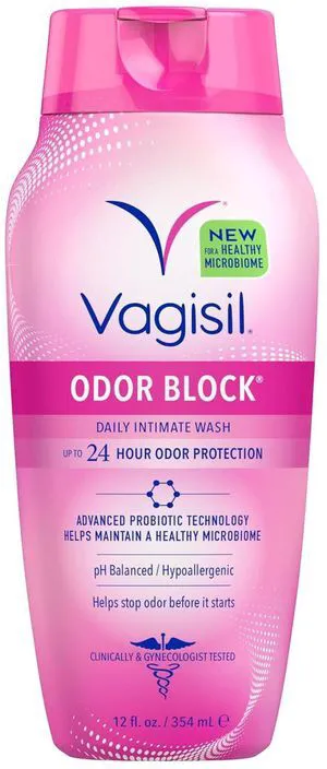 Vagisil Odor Block Feminine Wash, pH Balanced Gentle, 12 Fl Oz (1 Pack) Vagisil Odor Block Feminine Wash, pH Balanced Gentle, 12 Fl Oz (1 Pack)