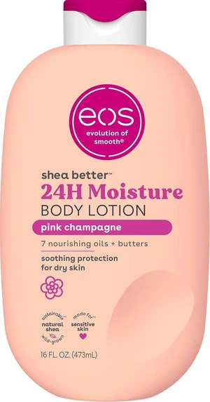 Eos Shea Better 24H Moisture Body Lotion, Pink Champagne, 16 fl oz Eos Shea Better 24H Moisture Body Lotion, Pink Champagne, 16 fl oz