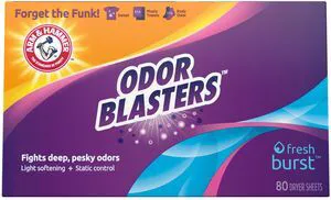 Arm & Hammer Odor Blaster Sheets Fresh Burst 80ct Arm & Hammer Odor Blaster Sheets Fresh Burst 80ct
