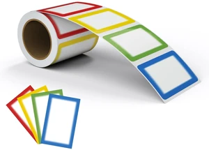 MFLABEL Colorful Plain Name Tag Labels - 200 Stickers, 3.5 x 2.25 Inch, for Office, Meetings, School, Home, Events & Parties MFLABEL Colorful Plain Name Tag Labels - 200 Stickers, 3.5 x 2.25 Inch, for Office, Meetings, School, Home, Events & Parties
