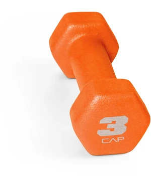 CAP 3lb Neoprene Dumbbell, Orange, Single CAP 3lb Neoprene Dumbbell, Orange, Single