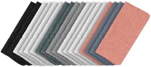 Mainstays 18-Pack Washcloth Bundle, Pastel Mainstays 18-Pack Washcloth Bundle, Pastel