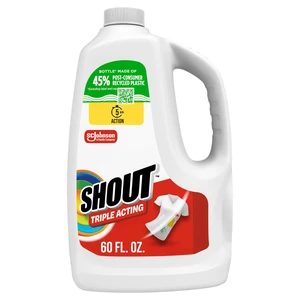 Shout Triple Acting Laundry Stain Remover Spray Refill, 60oz, 1-Pack Shout Triple Acting Laundry Stain Remover Spray Refill, 60oz, 1-Pack