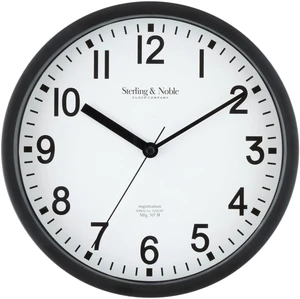 Mainstays Basic 8.78" Indoor Black Analog Round Wall Clock Mainstays Basic 8.78" Indoor Black Analog Round Wall Clock