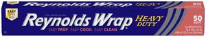 Heavy Duty Aluminum Foil Roll, 12Inch Wide, 50SqFt, Reynolds Wrap Heavy Duty Aluminum Foil Roll, 12Inch Wide, 50SqFt, Reynolds Wrap