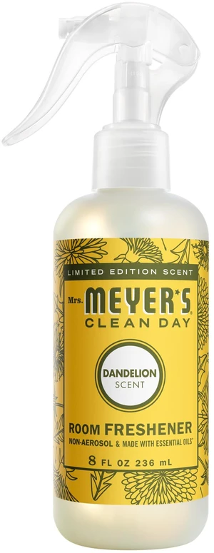 MRS. MEYER'S CLEAN DAY Room Spray Dandelion Scent 8 Fl Oz MRS. MEYER'S CLEAN DAY Room Spray Dandelion Scent 8 Fl Oz