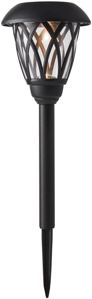 Mainstays Solar Powered LED Walkway Light with Glass Lens, Black Lattice, 8 Lumens, 1 Light Mainstays Solar Powered LED Walkway Light with Glass Lens, Black Lattice, 8 Lumens, 1 Light