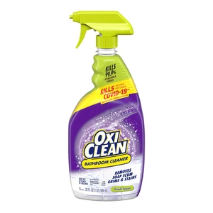 OxiClean Stainfighters Bathroom Cleaner, Shower, Tub & Tile, Fresh Scent, 32 oz OxiClean Stainfighters Bathroom Cleaner, Shower, Tub & Tile, Fresh Scent, 32 oz