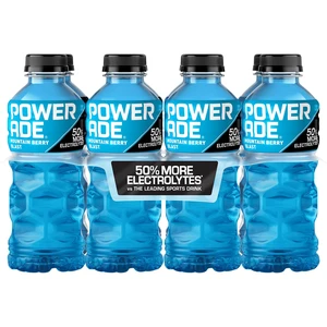 POWERADE Mountain Berry Blast Electrolyte Drink, 20oz, 8 Pack POWERADE Mountain Berry Blast Electrolyte Drink, 20oz, 8 Pack