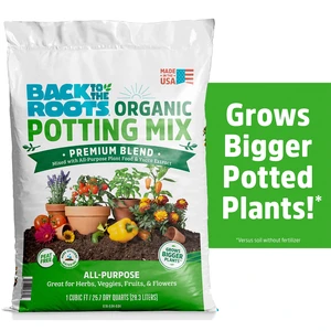 Back to the Roots Organic All-Purpose Premium Blend Potting Mix, 1 cu ft Back to the Roots Organic All-Purpose Premium Blend Potting Mix, 1 cu ft
