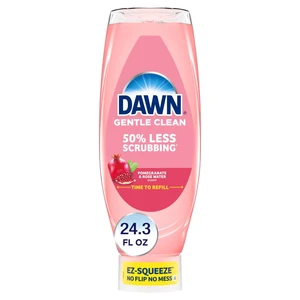 Dawn Gentle Clean EZ-Squeeze Dish Soap, Pomegranate & Rose Water, 24.3oz Dawn Gentle Clean EZ-Squeeze Dish Soap, Pomegranate & Rose Water, 24.3oz