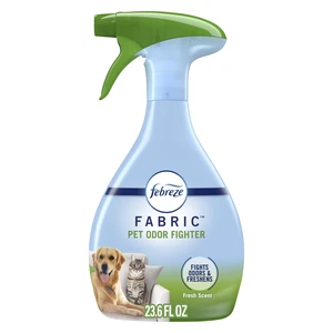 Febreze Fabric Spray Air Freshener, Odor-Fighting Fabric Refresher, Pet Odor Fighter, 23.6fl oz Febreze Fabric Spray Air Freshener, Odor-Fighting Fabric Refresher, Pet Odor Fighter, 23.6fl oz