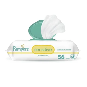 Pampers Baby Wipes Sensitive Perfume Free 56 Count 1X Pop-Top Pack Pampers Baby Wipes Sensitive Perfume Free 56 Count 1X Pop-Top Pack