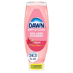 Dawn Gentle Clean EZ-Squeeze Dishwashing Liquid, Pomegranate and Rose Water Scent, 24.3 fl oz Dawn Gentle Clean EZ-Squeeze Dishwashing Liquid, Pomegranate and Rose Water Scent, 24.3 fl oz