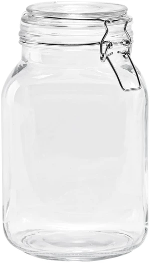 Mainstays 67 oz Glass Airtight Food Storage Jar with Locking Lid, for Dry Food, Coffee, Sugar and Pantry Organization Mainstays 67 oz Glass Airtight Food Storage Jar with Locking Lid, for Dry Food, Coffee, Sugar and Pantry Organization