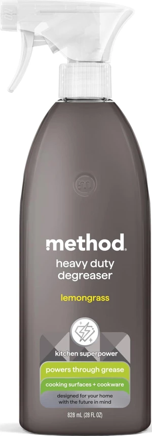 Method Heavy Duty Degreaser, 28Fl Oz, Lemongrass Scent Method Heavy Duty Degreaser, 28Fl Oz, Lemongrass Scent
