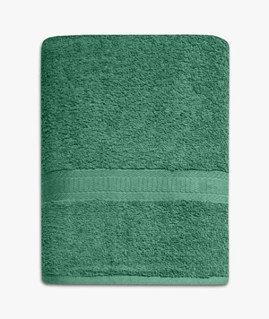 Mainstays Basic Bath Sheet, 100% Cotton, Highly Absorbent, Green Mainstays Basic Bath Sheet, 100% Cotton, Highly Absorbent, Green