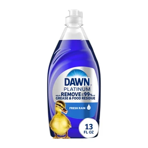 Dawn Platinum Dish Soap, Fresh Rain Scent Liquid Dishwashing Detergent, for Tough Grease Removal, 13 oz Dawn Platinum Dish Soap, Fresh Rain Scent Liquid Dishwashing Detergent, for Tough Grease Removal, 13 oz
