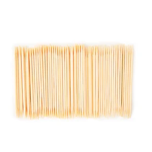 HOPELF Bamboo Toothpicks 600 Count, Double-Points Wooden, for Teeth Cleaning, Appetizer, Olive, Barbecue, Fruit HOPELF Bamboo Toothpicks 600 Count, Double-Points Wooden, for Teeth Cleaning, Appetizer, Olive, Barbecue, Fruit