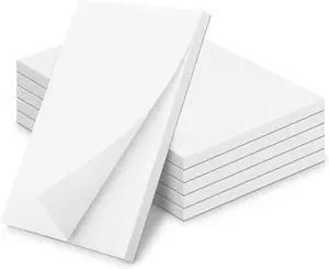 Hoiny 6 Pack Note Pads 4x6, Blank Server Notepad, Small Memo Scratch Paper Hoiny 6 Pack Note Pads 4x6, Blank Server Notepad, Small Memo Scratch Paper