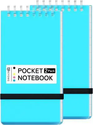 BEYONG Pocket Notebook, Small Mini Spiral Notepad 3x5 BEYONG Pocket Notebook, Small Mini Spiral Notepad 3x5