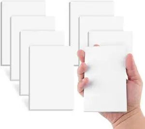 8 Pack Note Pads 3x5, Blank Server Notepad Scratch Pads, 50 Sheets Each 8 Pack Note Pads 3x5, Blank Server Notepad Scratch Pads, 50 Sheets Each