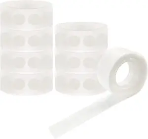HANWER Balloon Glue Point Dots, 800 PCS Removable Clear Dots Double Sided, Adhesive Dots Tape for Wedding Decoration HANWER Balloon Glue Point Dots, 800 PCS Removable Clear Dots Double Sided, Adhesive Dots Tape for Wedding Decoration