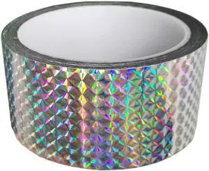 Self-Adhesive Holographic Reflective Tape, 2 Inches by 164 Feet Self-Adhesive Holographic Reflective Tape, 2 Inches by 164 Feet