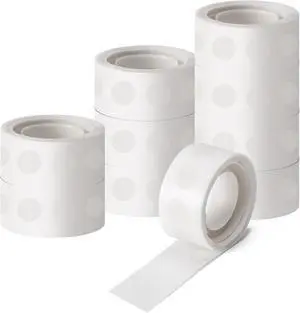 Hoewina 1000pcs Clear Glue Dots,Removable Double Sided Balloon Dots Hoewina 1000pcs Clear Glue Dots,Removable Double Sided Balloon Dots