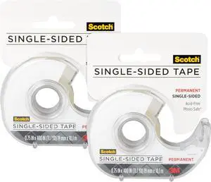 Scotch 3M 001-3M 3/4-Inch Scrapbooking Tape (Pack of 2) Scotch 3M 001-3M 3/4-Inch Scrapbooking Tape (Pack of 2)