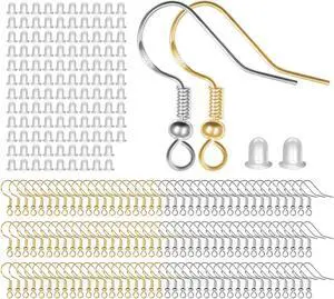 925 Sterling Mixed Earring Hooks 120 PCS/60 Pairs, Ear Wires Fish Hooks 925 Sterling Mixed Earring Hooks 120 PCS/60 Pairs, Ear Wires Fish Hooks