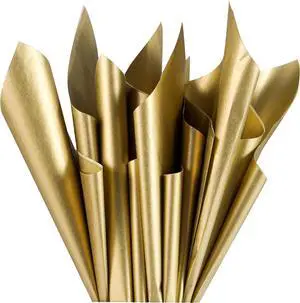 SUNCOLOR 36 Sheets Gold Tissue Paper for Gift Bags, 20 x 20 Inch Shiny Metallic Wrapping Paper for Christmas Weddings Birthdays and Crafts SUNCOLOR 36 Sheets Gold Tissue Paper for Gift Bags, 20 x 20 Inch Shiny Metallic Wrapping Paper for Christmas Weddings Birthdays and Crafts