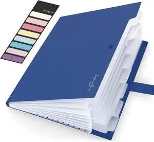 Sooez Accordion File Organizer 8 Pocket, Expanding File Folder with Labels Sooez Accordion File Organizer 8 Pocket, Expanding File Folder with Labels