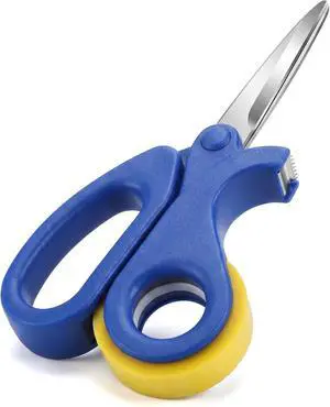 2-in-1 Scissors & Integrated Clear Sticky Tape Dispenser Cutter Desktop Tape Dispenser for Gift Wrapping, Multi-Purpose Scissor with Tape for Office, School, and Home Use (1Pcs) 2-in-1 Scissors & Integrated Clear Sticky Tape Dispenser Cutter Desktop Tape Dispenser for Gift Wrapping, Multi-Purpose Scissor with Tape for Office, School, and Home Use (1Pcs)