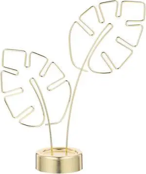 NUOBESTY Gold Card Clip Holder Turtle Leaf Shapes Photo Display Stand Memo Note Message Cards Display Pick Stand for Home Party NUOBESTY Gold Card Clip Holder Turtle Leaf Shapes Photo Display Stand Memo Note Message Cards Display Pick Stand for Home Party