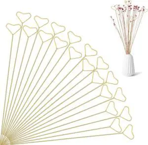 Floral Pick Card Holder 20Pcs Picture Holders for Centerpieces,Gold Place Card Holder Stick Clip for Flower Arrangement Metal Wire Photo Holder,Heart Shape Floral Picks for Wedding Birthday Party Floral Pick Card Holder 20Pcs Picture Holders for Centerpieces,Gold Place Card Holder Stick Clip for Flower Arrangement Metal Wire Photo Holder,Heart Shape Floral Picks for Wedding Birthday Party