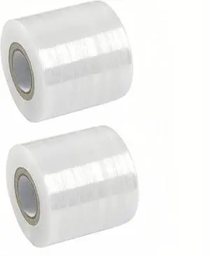 Stretch Wrap Mini Roll, Clear Heavy Plastic Unheated Shrink Wrap Roll 1.96in*1300ft for Office for Packaging Bounding Storing Pallet Bottles cans Stretch Wrap Mini Roll, Clear Heavy Plastic Unheated Shrink Wrap Roll 1.96in*1300ft for Office for Packaging Bounding Storing Pallet Bottles cans