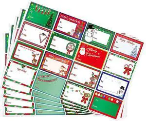 160PCS Christmas Tags Labels, 16 Design Self Adhesive Gift Stickers Name Tags with Santa Snowmen Xmas Tree Reindeer Bells Holiday Decorative Tags for Christmas Presents 160PCS Christmas Tags Labels, 16 Design Self Adhesive Gift Stickers Name Tags with Santa Snowmen Xmas Tree Reindeer Bells Holiday Decorative Tags for Christmas Presents