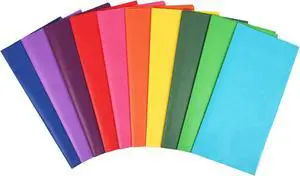 Simetufy 60 Sheets 20 x 20 Tissue Paper for Gift Bags 10 Bold Colors Simetufy 60 Sheets 20 x 20 Tissue Paper for Gift Bags 10 Bold Colors