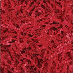 Vibrant Red Paper Shreds - 2oz., 1 Pack - Perfect for Gift Packaging, Decorations and Craft Projects Vibrant Red Paper Shreds - 2oz., 1 Pack - Perfect for Gift Packaging, Decorations and Craft Projects