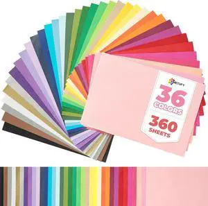 Simetufy 360 Sheets 36 Colors Crafts Tissue Paper for Gift Bags 11.5X8 Inch Simetufy 360 Sheets 36 Colors Crafts Tissue Paper for Gift Bags 11.5X8 Inch