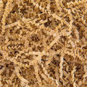 Caleihd Crinkle Cut Paper Shred Filler Gift Cushion Streamer Brown Caleihd Crinkle Cut Paper Shred Filler Gift Cushion Streamer Brown