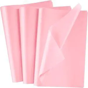 NEBURORA 100 Sheets Pink Wrapping Tissue Paper Gift Bag Decorative NEBURORA 100 Sheets Pink Wrapping Tissue Paper Gift Bag Decorative